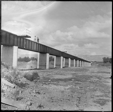 "Steel and Concrete Span the Manawatu River"