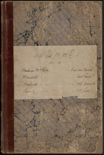 Wellington Mounted Rifles - Nominal Roll 1911-1912