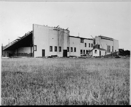 Damaged Main Stand, Showgrounds