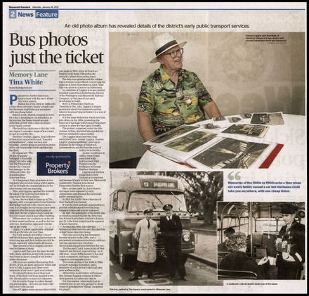 Memory Lane - "Bus photos just the ticket"