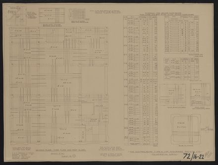 Architectural Plans, T&G Building 13