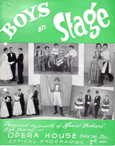 Marist Brothers High School - Boys on Stage