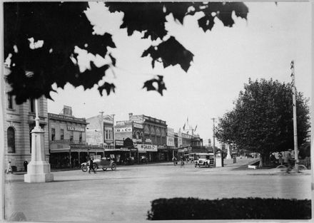 Corner of The Square and Rangitikei Street