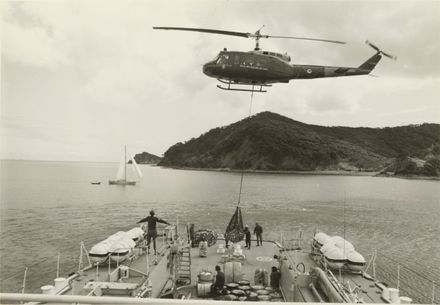 Army exercise at Great Barrier Island