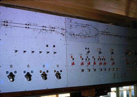 Control Panel - Palmerston North railway yards