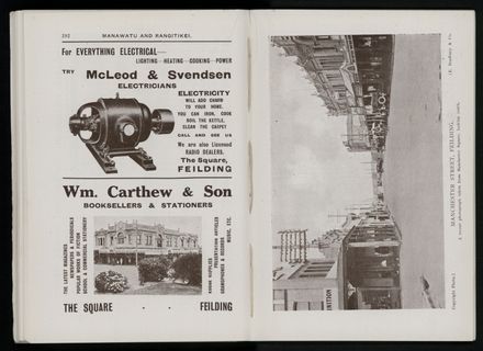 Bradbury's Illustrated Series No. XI. Manawatu and Rangitikei Districts 99