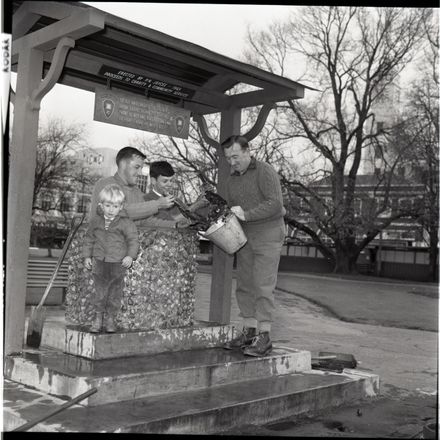 Jaycees recovering coins from Wishing Well - Resource cover image