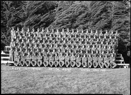 E Company, 16th Intake, Central District Training Depot, Linton - Resource cover image