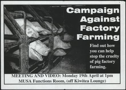 The Stomach - Campaign Against Factory Farming/MUSA