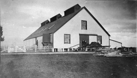 Saunders' wool shed, Glen Oroua