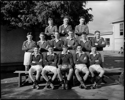 Second XV Rugby Team, Palmerston North Technical High School