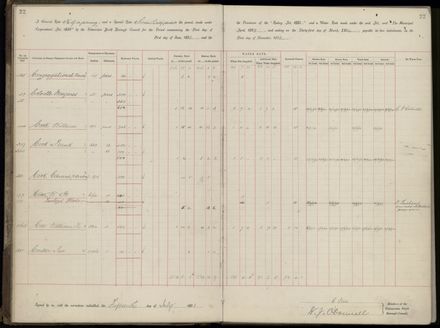 Palmerston North Rate Book, 1893 - 1896, 25
