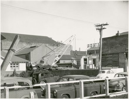 Old Buildings Section 662 prior to demolition for new Library