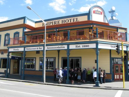 Empire Hotel, corner of Main and Princess Streets