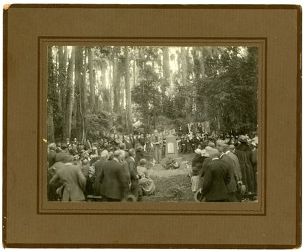 Opening of Bruce Park, Silverhope, Hunterville