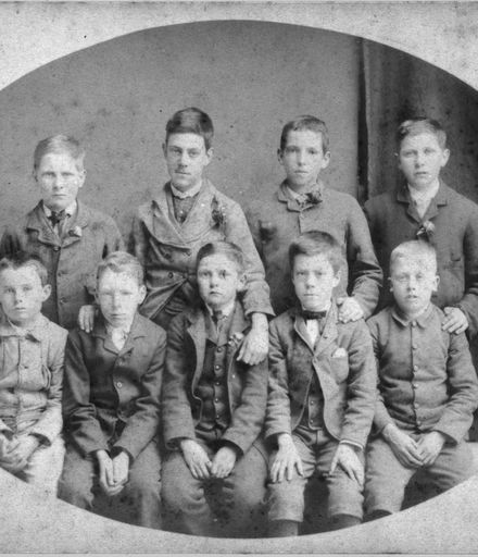 Boy pupils, first state school