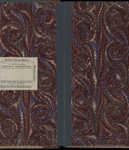 Palmerston North Rate Book, 1893 - 1896, 2