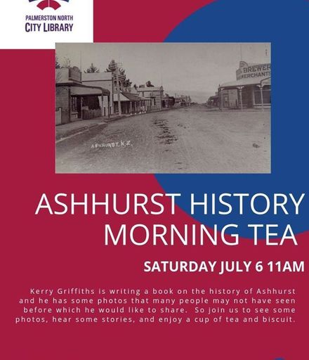 History morning talks in Ashhurst