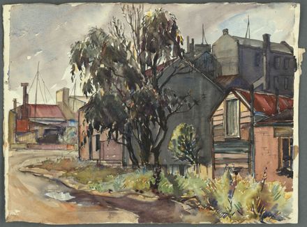 Railway land at the rear of the Grand Hotel