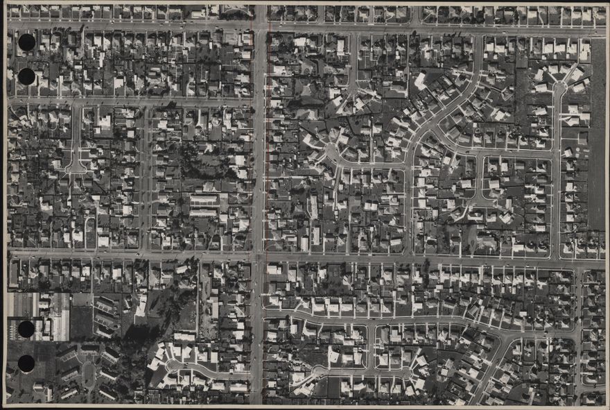 Aerial map, 1966 - J12
