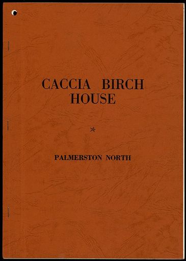 Booklet written by the Caccia Birch Preservation Society