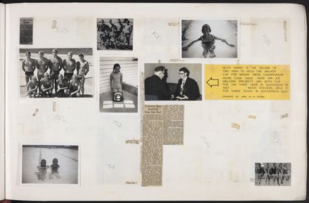 PN Amateur Swimming Club archive book