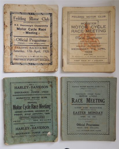 Motor Cycle Race Meeting Programmes - Resource cover image