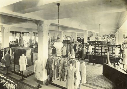 Women’s wear department of the C M Ross Co department store