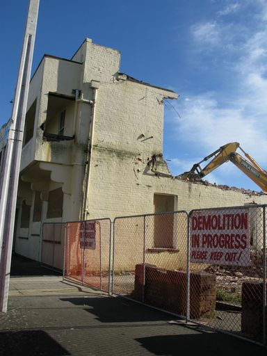 Demolition of Shepherd's Rest