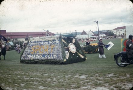 Boating Club float in Floral Festival parade