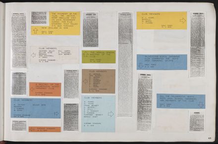 PN Amateur Swimming Club archive book