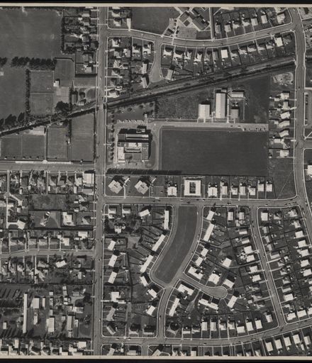 Aerial map, 1966 - J9