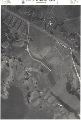 Aerial Map, 1986 - 14-16