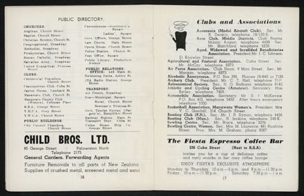 Palmerston North Diary: October 1958 10