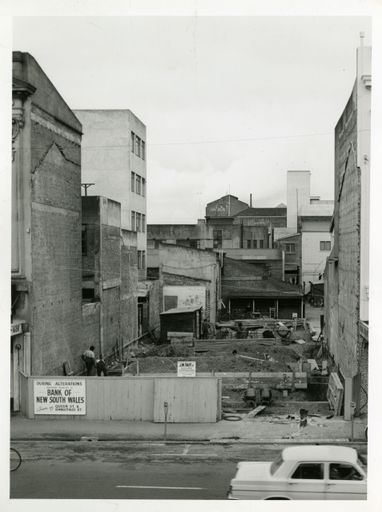 Construction of 18 Rangitikei Street - Bank of New South Wales