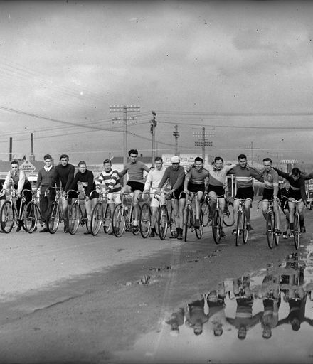 Bicycle Race Starting Line