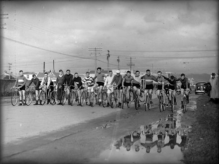 Bicycle Race Starting Line