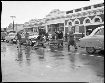 "Frivolities of Savage Club" - Informal Parade