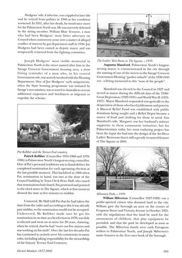 Council and Community: 125 Years of Local Government in Palmerston North 1877-2002 - Page 113