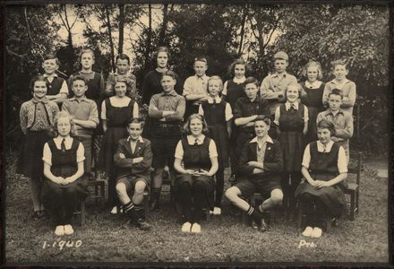 Terrace End School - Prefects, 1940