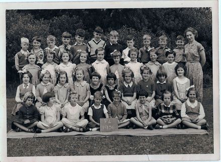 Russell Street Primary School, Primer 4, 1956