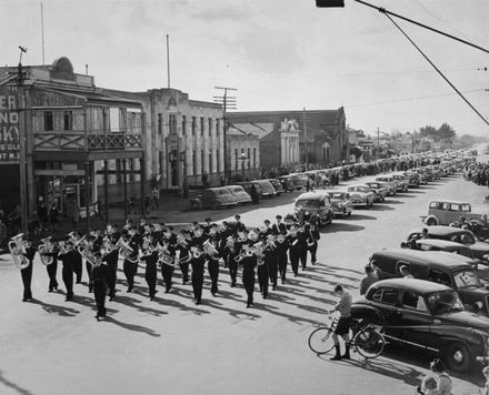 Funeral of J A Nash