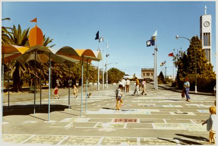 Pavement Art in The Square