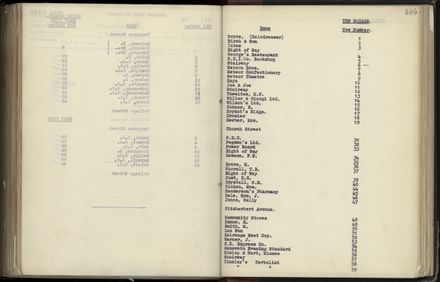 Street Renumbering Guide: Page 250
