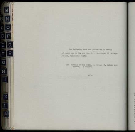 Memorial Book Register