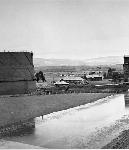 Flooding at the Gasworks, Napier Road