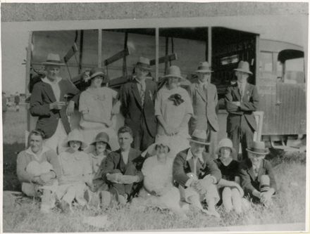 Mr William Hurst's Federal Knight Truck and Picnicking Group