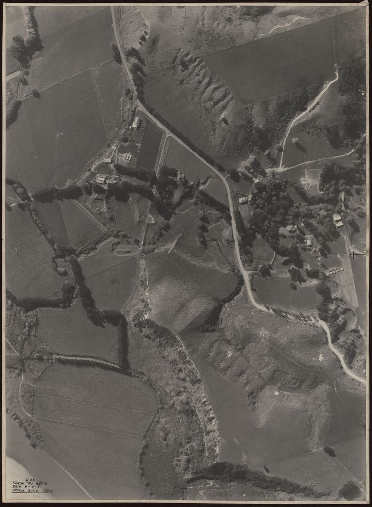 1951 Aerial Map - D25