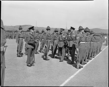 Inspection of Troops, 15th Intake, Central District Training Depot, Linton - Resource cover image