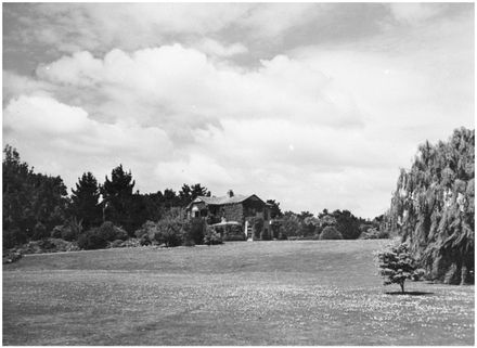 Evans Family Collection: Principal's residence, Massey Agricultural College